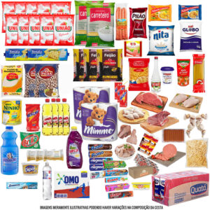 Cesta Básica Completa 101 Itens – Família Carioca