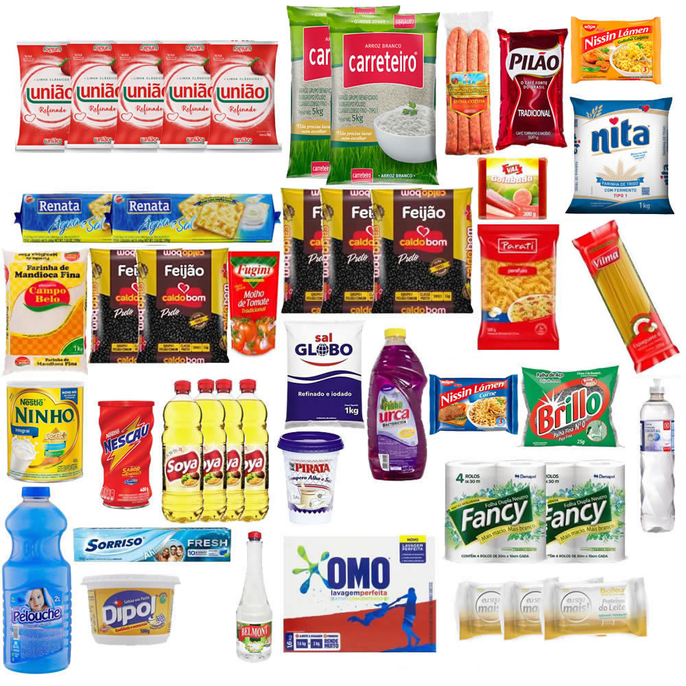 Cesta Básica Completa - E (31 Itens) 5K Açúcar
