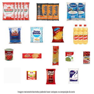 Cesta Básica Completa – P (27 Itens)