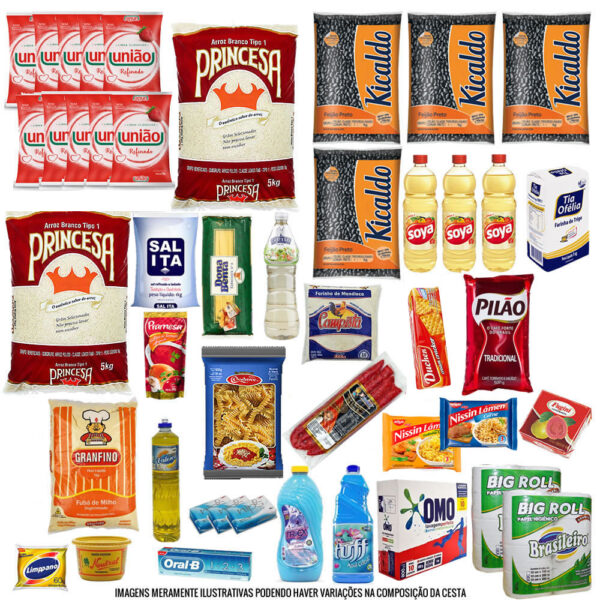 Cesta Básica Completa - F Super (28 Itens)